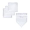 5pc Franklin Mlb Durable Weather-resistant Rubber Base Throwdown Set White