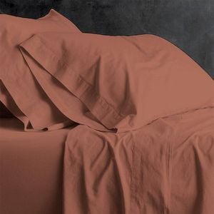 Park Avenue European Vintage Washed Cotton Sheet Set