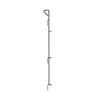 PEAK® No-Dig Multi-Purpose Fencing Gate Latch 1000mm Black Steel