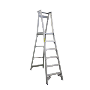Indalex 1.8m 180kg Pro Series Industrial Aluminium Platform Ladder