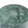 Crescent Solid Marble Side Table