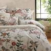 MM Linen 300TC Calloway Spring Floral Print Quilt Duvet Cover Set Super King