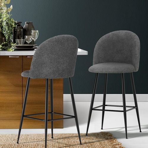 Artiss 2x Bar Stools Metal Bunnings Australia