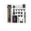 NNEOBA 6 in 1 Hair Clipper And Trimmer Set USB Rechargeable for Men Bronze