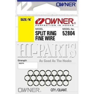 Owner 528041B Fine Wire Split Ring 1