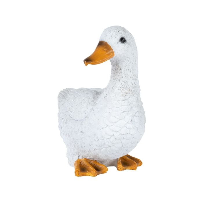 Northcote Pottery 7.5 x 12cm White Duck Statue