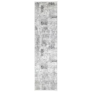 Lyonesse 30148A 80x300 Grey Cream Runner