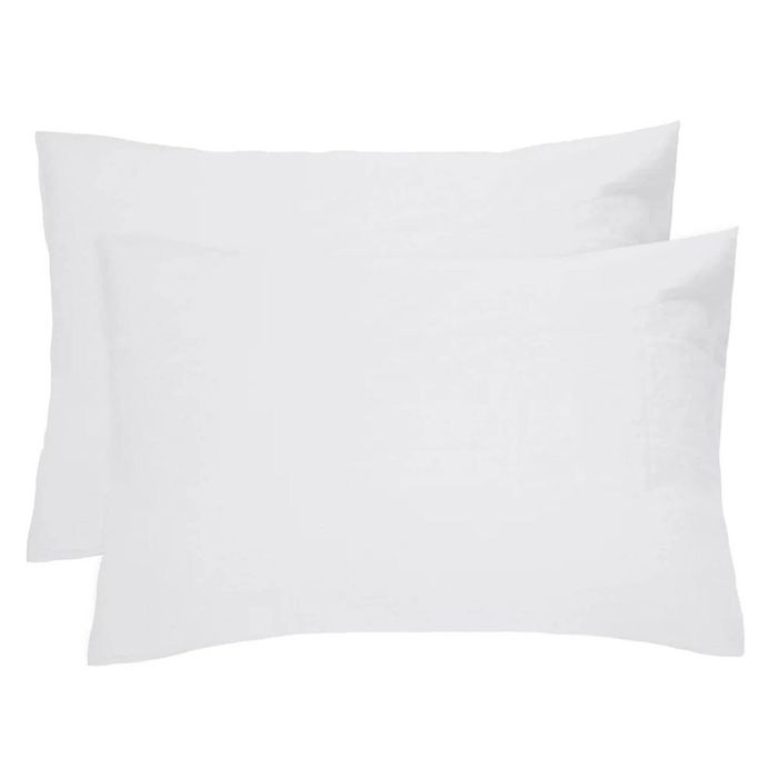 Linen Pillowcase Pair White