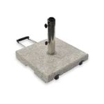 Coolaroo 40kg Grey Granite Market Umbrella Base