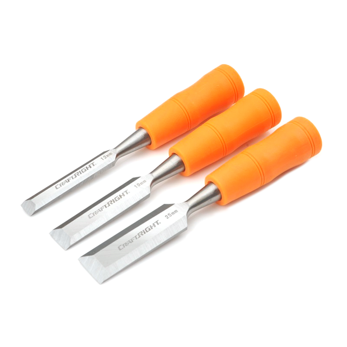 Craftright 3 Piece Wood Chisel Set