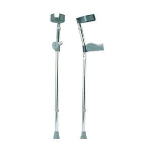 Premium Ergonomic Adjustable Forearm Elbow Crutches - Medium (For Height 162cm - 185cm)