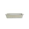 NF Living Rectangular Bake Dish 35x22x6 Durable Ceramic Baking Bakeware Green