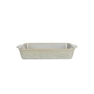 NF Living Rectangular Bake Dish 35x22x6 Durable Ceramic Baking Bakeware Green