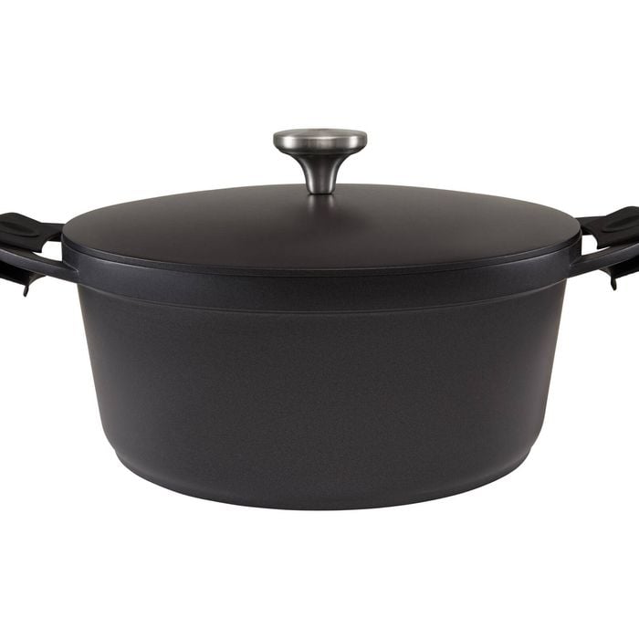 Maxwell & Williams Casserole Cast Aluminium Non Stick 28cm 6.3l Versatile Black