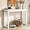 Homfurn Console Table 110cm White