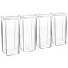 Argon Food Containers - 1.8 Litre - White - Pack Of 4