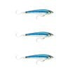 3x Rapala 17cm X Rap Magnum Stick Slow Sink Bait Fishing Lures -HD Blue Sardine