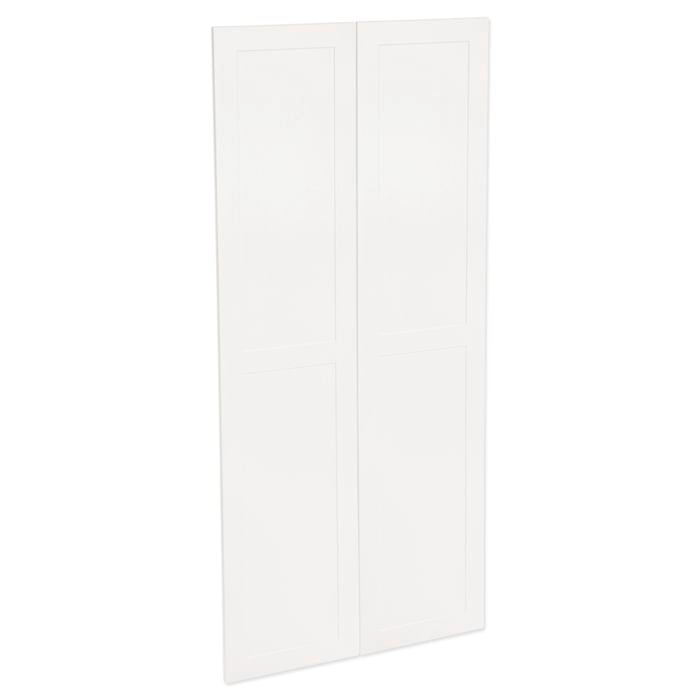 Kaboodle 900mm Macaroon Alpine Pantry Door - 2 Pack - Macaroon Alpine