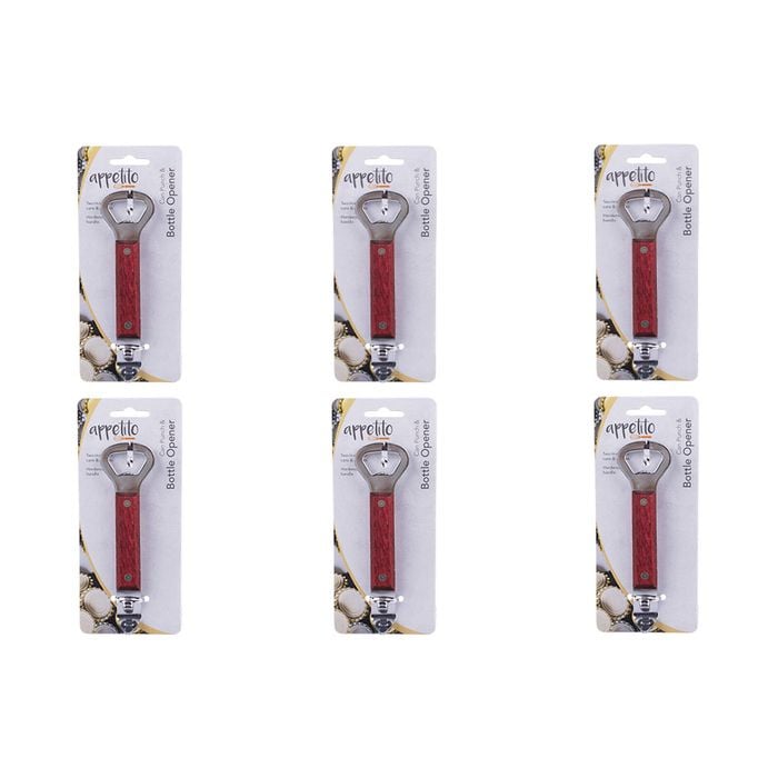 6PK Appetito Can Punch/Bottle Opener Home Kitchen Cooking