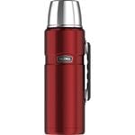 Thermos Stainless King Vacuum Insulated Flask   13X11.5X37cm     - Red - 2L