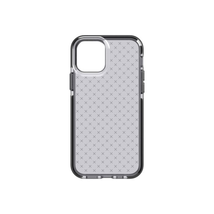 Tech21 Evo Check Phone Case For Apple iPhone 12/12 Pro - Smokey Black