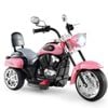 Costway Kid Motorcycle Electric Ride On Car Motorbike Police Car Boys Pink