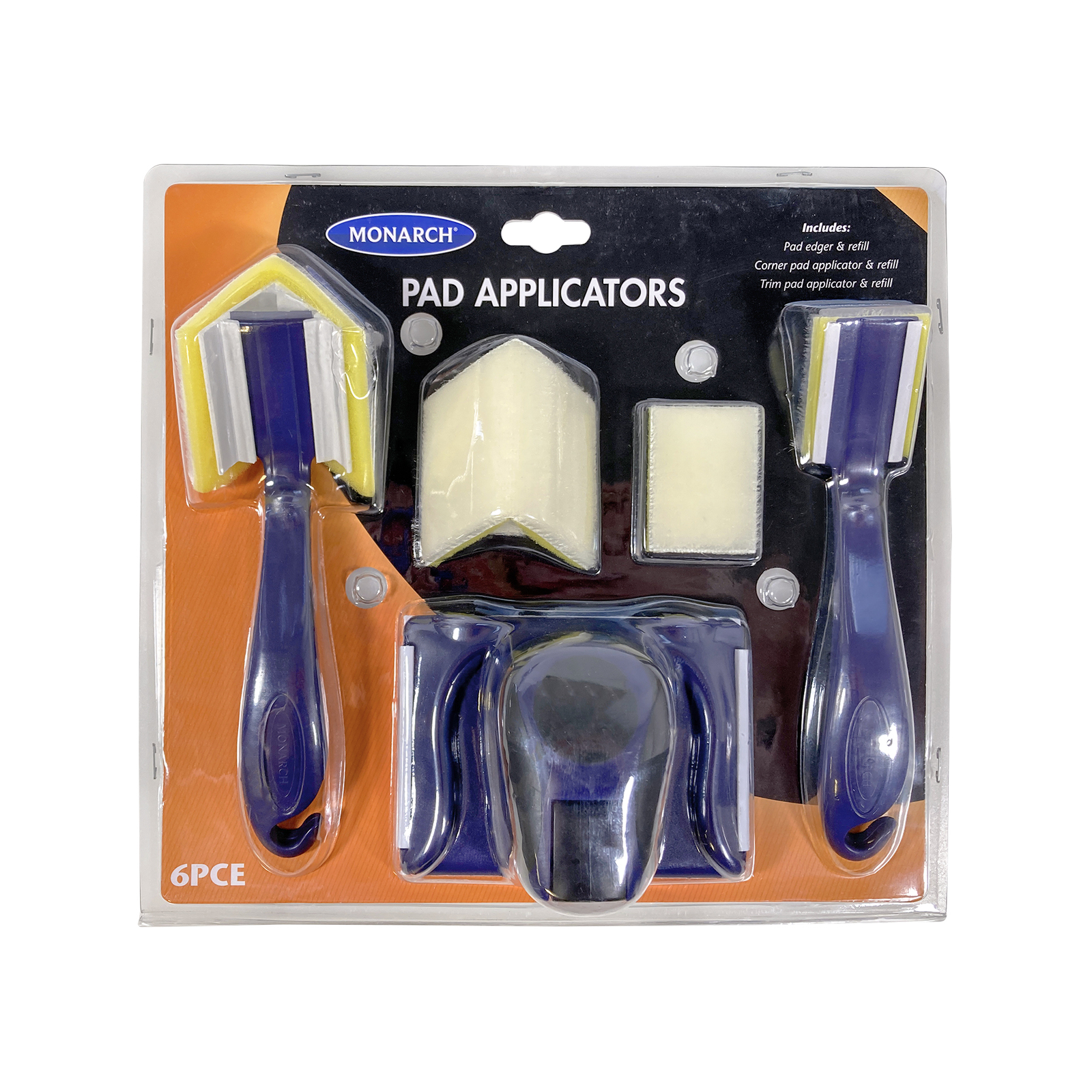 Monarch Pad Applicators 6 Piece Set 