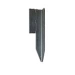 400mm Sleeper Peg Galvanised Steel Right Hand