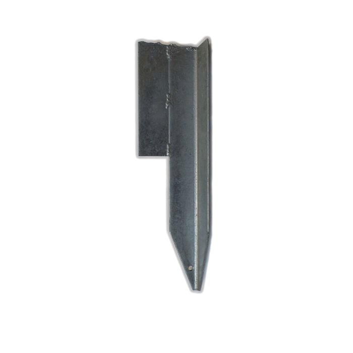 400mm Sleeper Peg Galvanised Steel Right Hand