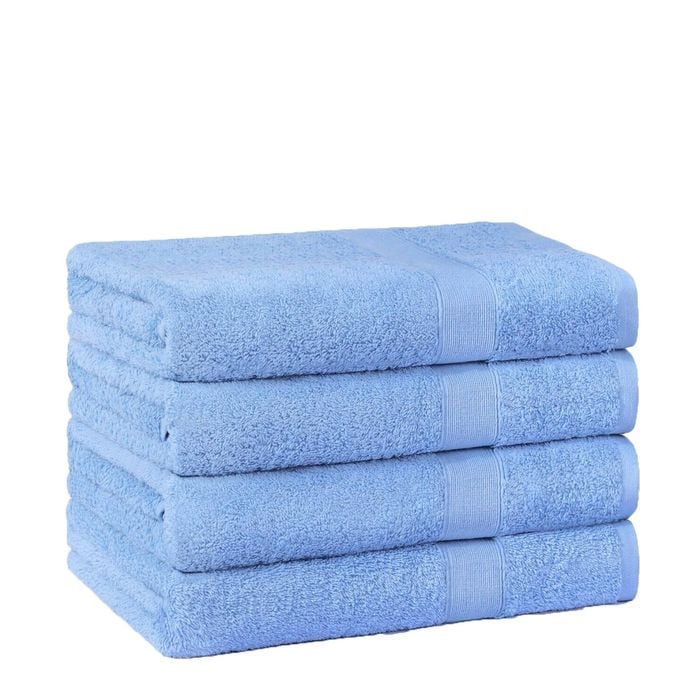 Cosy Family 4-Pack Microfiber Bath Towels – Ultra Soft, Quick Drying, 27x54 Inches, Lightweight