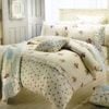 Belmondo 225TC Devonshire Cream Polyester Cotton Quilt Cover Set Single