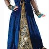 Camelot Princess Girls Blue Renaissance Costume - Medium