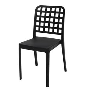 Frankie Black Chair Armless