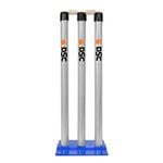 DSC Metal Stumps Set with Bails Grey