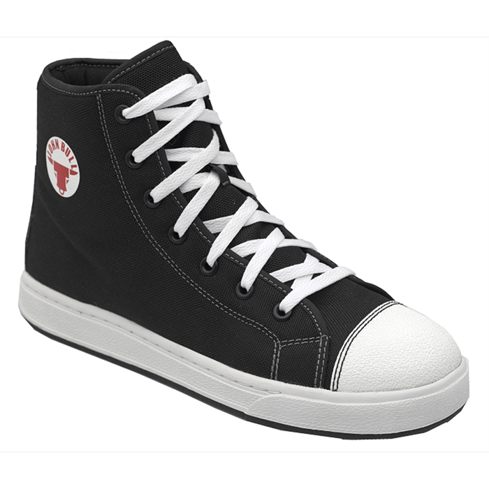 John Bull Black/White Python Safety Boot - Size 11