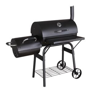 Jumbuck BBQ Smoker with Offset Sidebox
