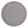 Ultra Chic Indoor/outdoor Rug - Orbit 6223 - Silver - 120x120cm