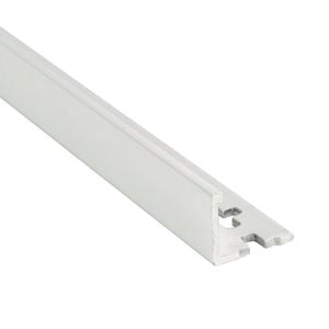 QEP 10mm x 1m White Angle L Shape Tile Trim