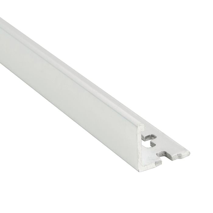 QEP 10mm x 1m White Angle L Shape Tile Trim