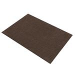 LINENOVA Chenille Anti Slip Bathroom Bath Mat 50*80cm - Chocolate Brown