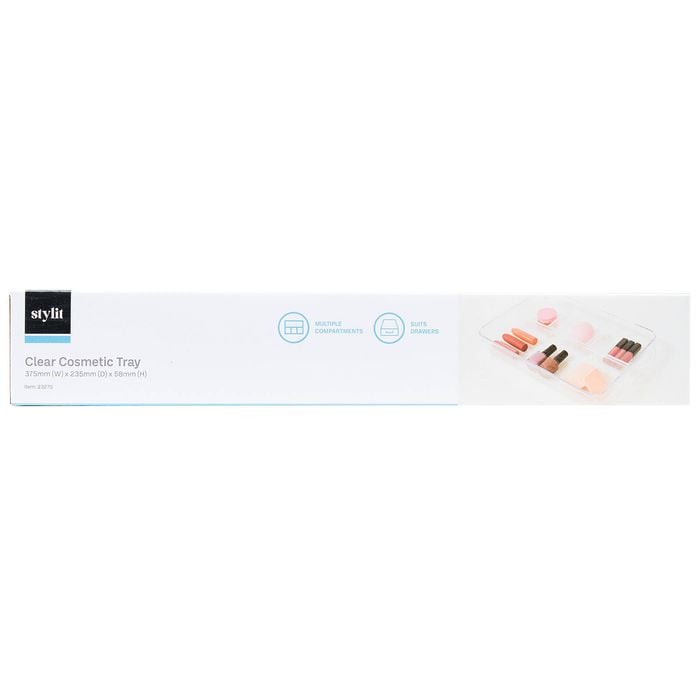 Stylit Clear Cosmetic Tray