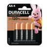 Duracell Coppertop AA Batteries - 4 Pack