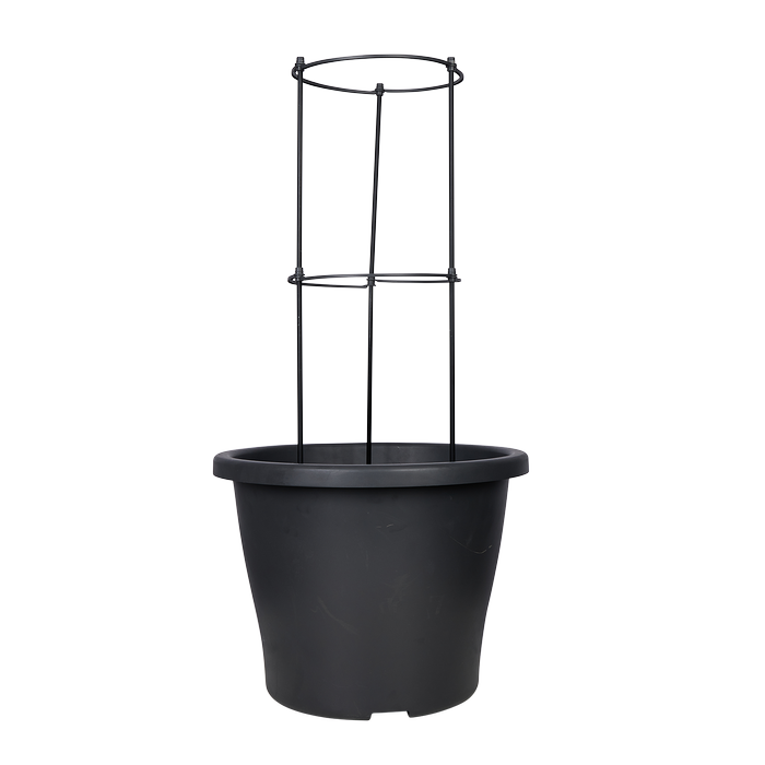 Northcote Pottery 42cm Round Tomato Planter With Trellis