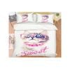 3D Cute Sweet Cat 013 Bed Pillowcases Quilt Queen Size