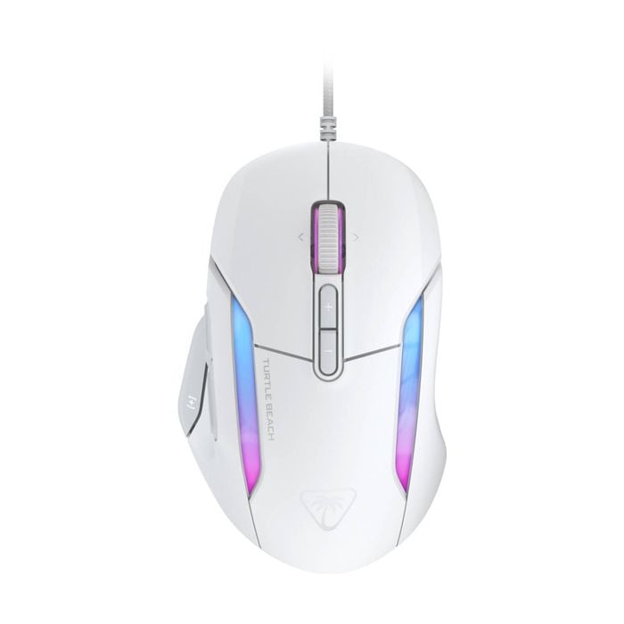 Turtle Beach Kone Ii Wired Rgb Ergonomic Mechanical Gaming Mouse White