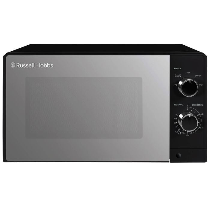 Russell Hobbs 20L Black Compact Manual Microwave