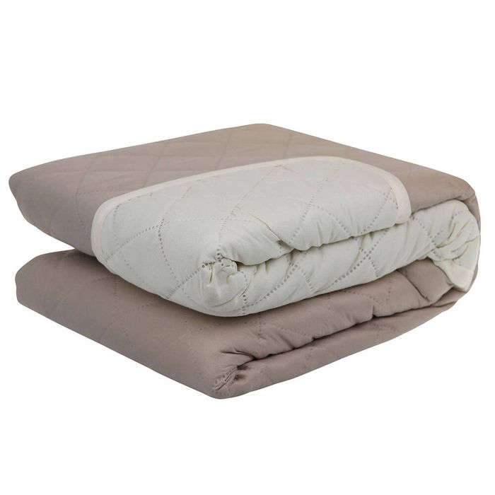 2PK York & Leisure Reversible 3 Seater Couch Cover - Latte