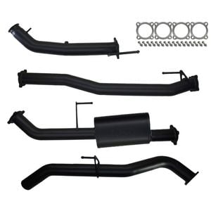 Ignite Exhausts Turbo Back For Nissan D23 Navara Np300 3" With Muffler 409 Stainless Steel