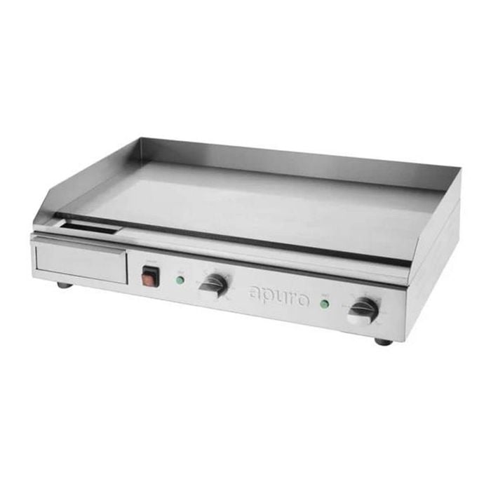 Apuro Extra Wide Griddle Steel Plate Cu627-a 745x470mm Commercial Kitchen Storage