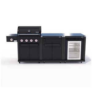 Coleman Revolution 4 Burner Kitchen W/storage No Drawer Fridge Modules Matt Blk